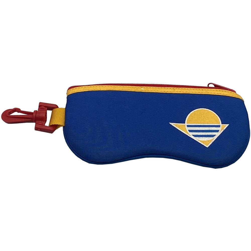 Vintage 1980s Avon Clip n' Carry Zippered Pouch for Sunglasses Cards Keys Cash
